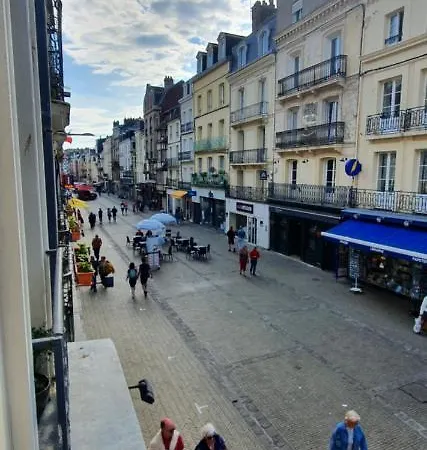 Les Balcons De Dieppe - Appartement 1Er Etage - Certifie 3 Etoiles Au Coeur De La Rue Pietonne Exterior foto